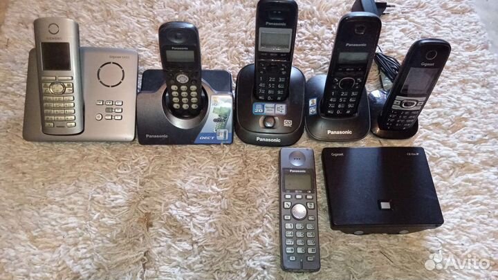 Радиотелефоны 5шт