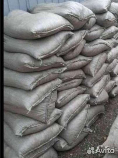 Конский перегной в мешках