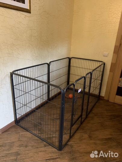 Усиленный вольер для собак