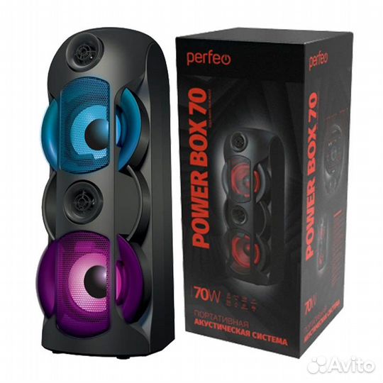 Мощная портативная колонка Power Box 70