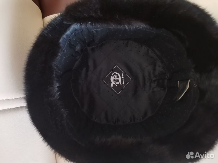 Меховая мужская кепка