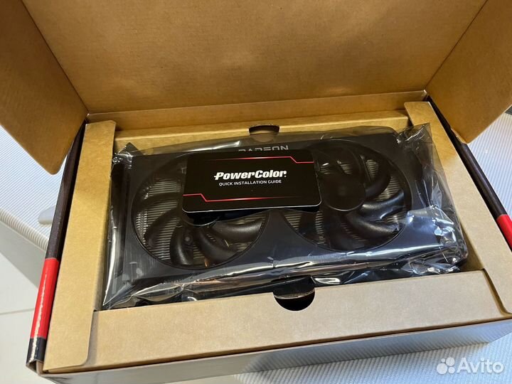 Видеокарты AMD RX6600 8gb