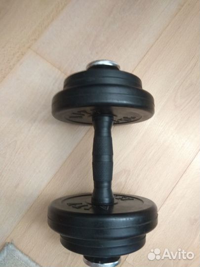 Гантели 2 х 5кг новые разборные