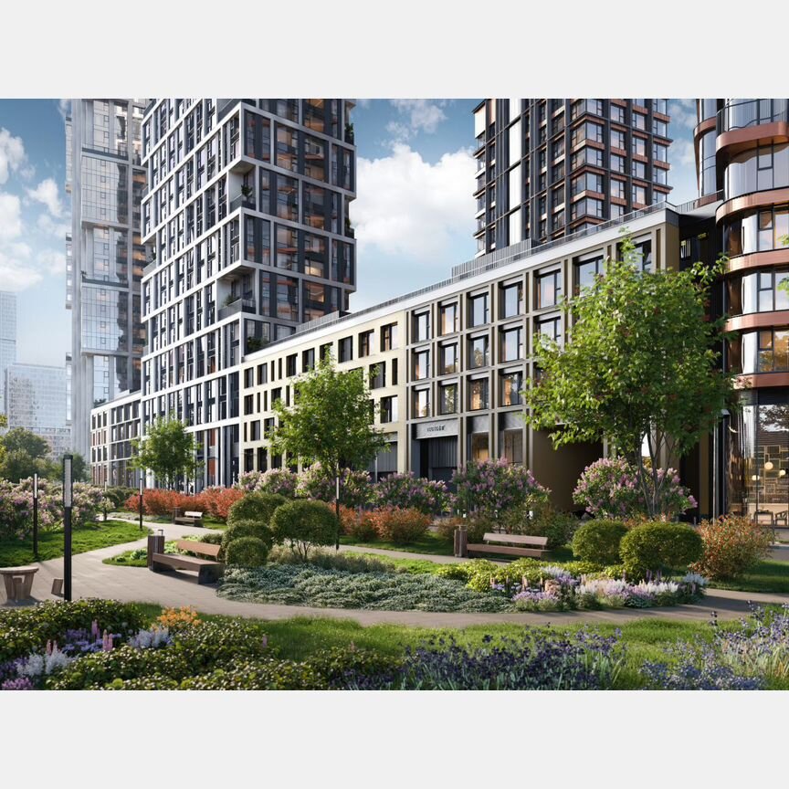 2-к. квартира, 58,5 м², 29/48 эт.