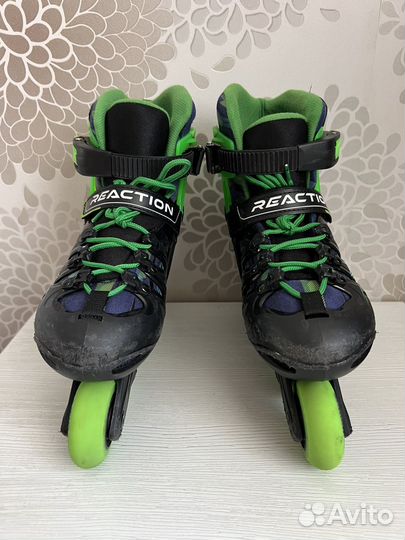 Роликовые коньки детские (размер 32-35)