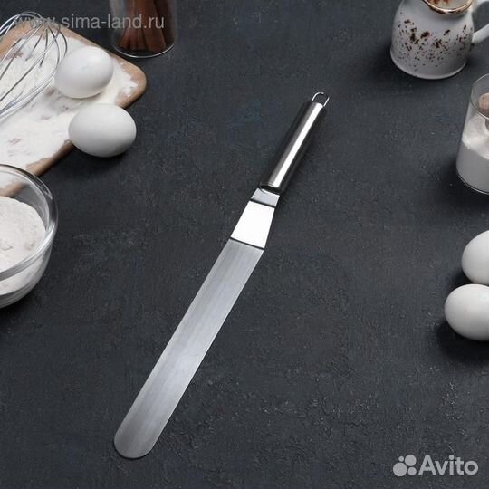 Лопатка-палетка изогнутая Доляна, 36,53 см, рабоча