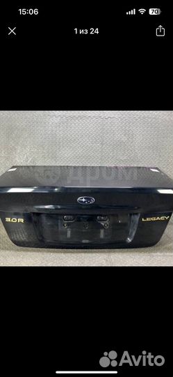 Крышка багажника subaru legacy BLE