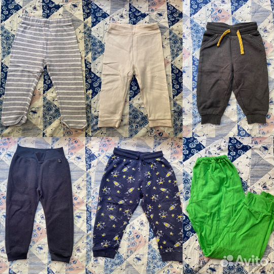 Большой пакет детской одежды 74-80-86-92