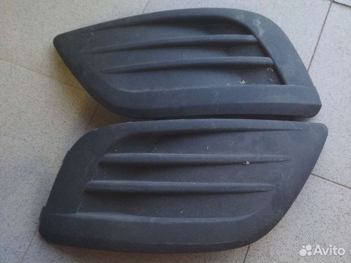 Щитки бампера largus