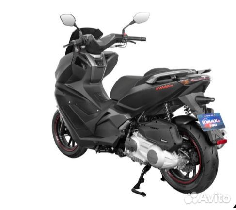 Скутер Regulmoto grido (LJ175T-18) черный