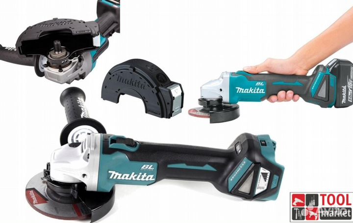 Аккумуляторна болгарка ушм Makita DGA 511