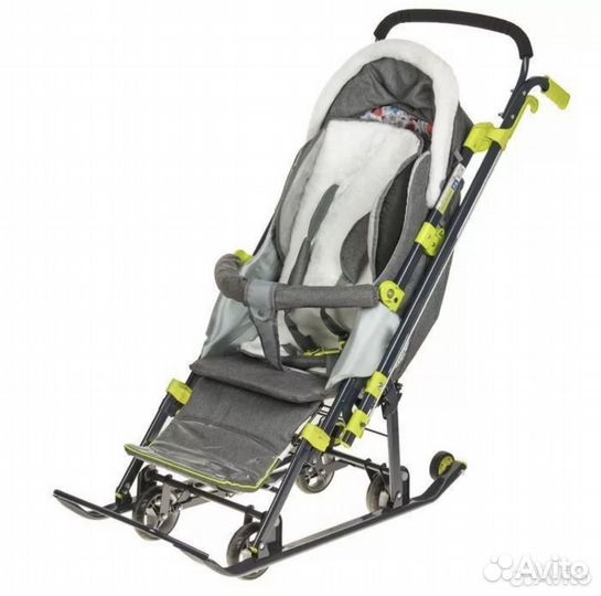 Санки коляска ника 7-3