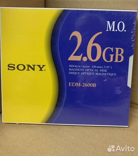 Магнитооптический диск Sony EDM-2600B