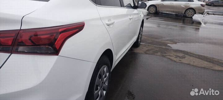 Hyundai Solaris 1.6 МТ, 2018, 105 000 км