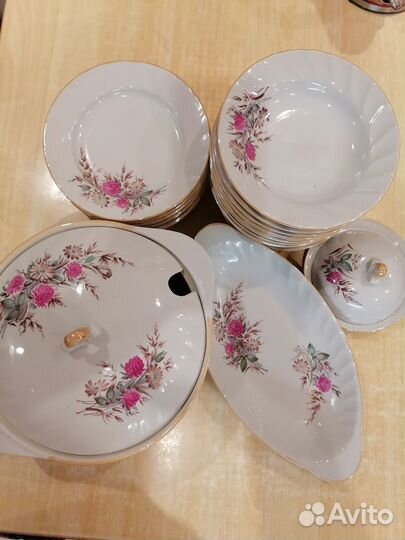 Столовый сервиз СССР новый