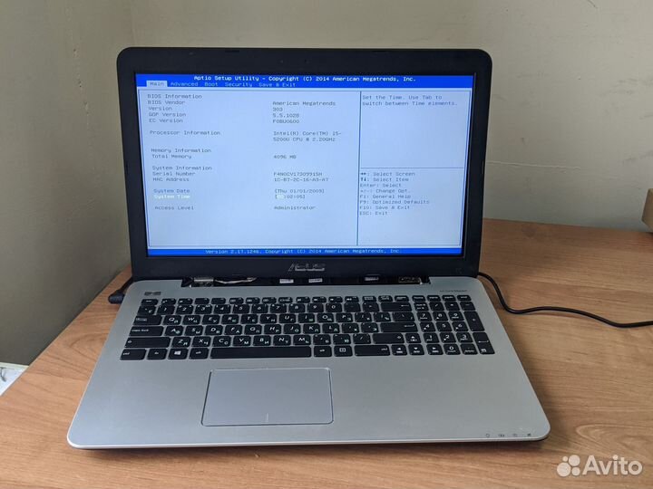 Asus k555L i5-5200u