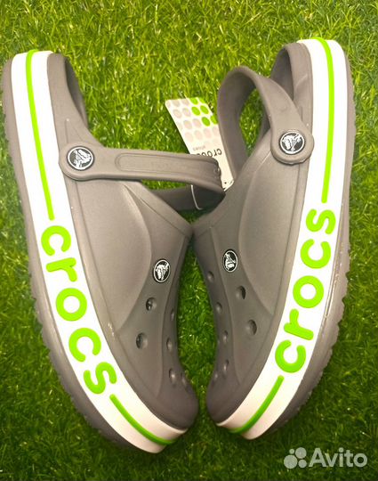 Crocs кроксы сабо тапочки новые 39-43 серые белые