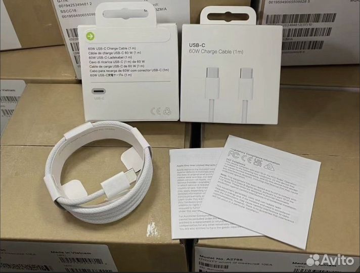 Кабель для зарядки iPhone type c