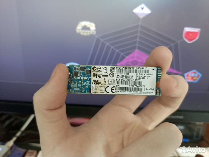 SSD 256 GB Lenovo ThinkPad X1
