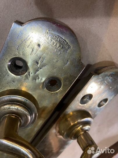 Старинные дверные ручки, царская Россия