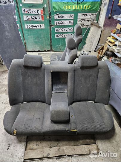 Салон велюр bmw e34 рест