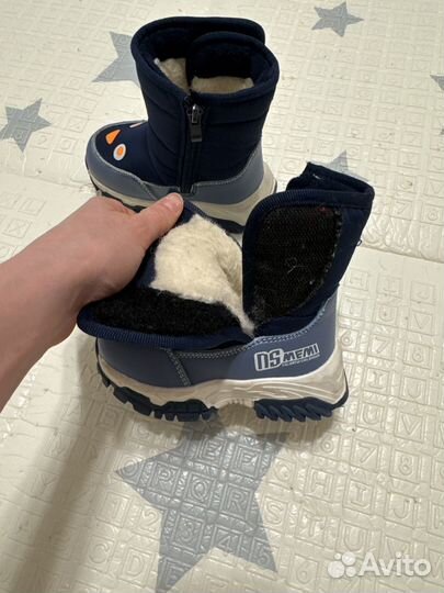 Детские зимние сапоги ботинки
