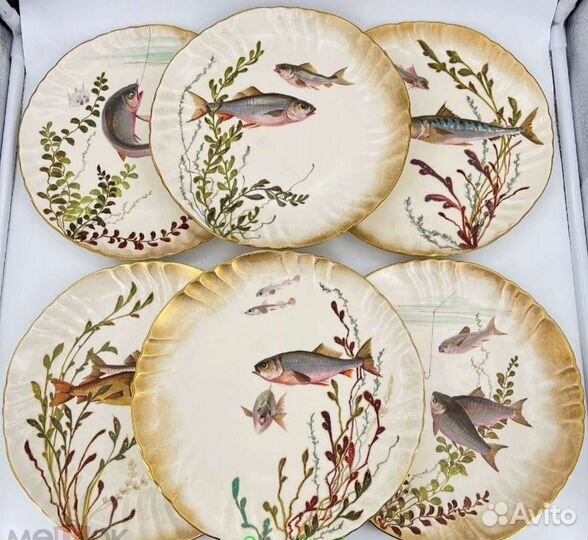 Редкий антикварный набор Doulton.Англия.19 век