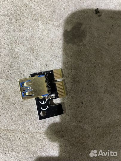 Переходник PCI-E 1X В USB для райзеров