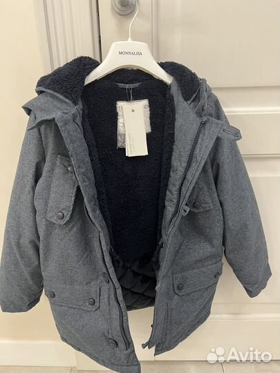Куртка парка Италия 8/9 134 новая