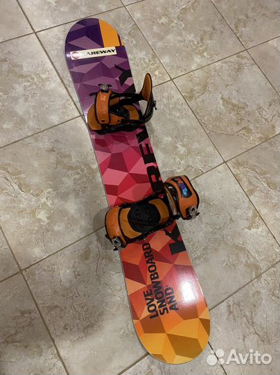 Сноуборд новый 142