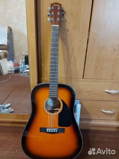 Акустическая гитара fender cd 60