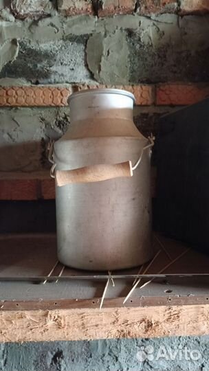 Бидон 10 л. алюминиевый, СССР