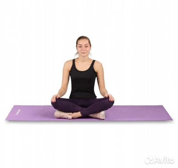 Коврик для йоги и фитнеса новый