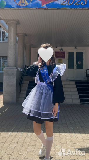 Школьный фартук и платье школьное
