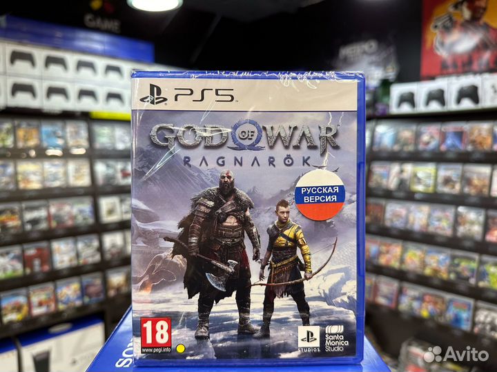 Игры для PS5: God of War Ragnarok (Русская версия)