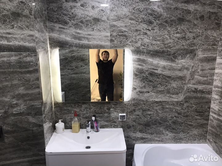 Ремонт ванн под ключ, частичный ремонт