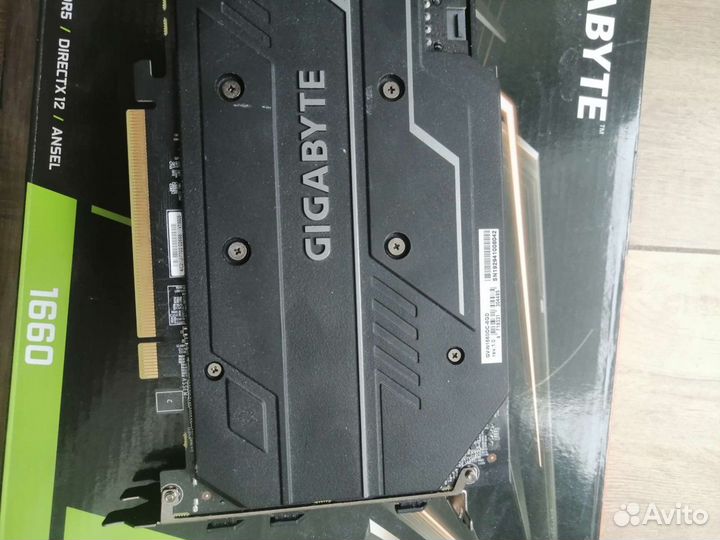 Видеокарта gigabyte GTX 1660 OC 6Gb