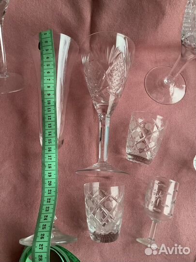 Лафитники фужеры рюмки СССР