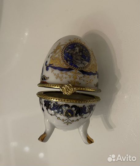 Шкатулка яйцо фаберже