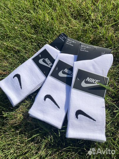 Носки найк высокие