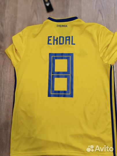 Футболка чм по футболу 2018 сборной Швеции