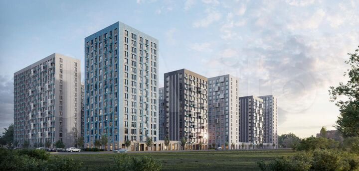 1-к. квартира, 35,8 м², 13/17 эт.