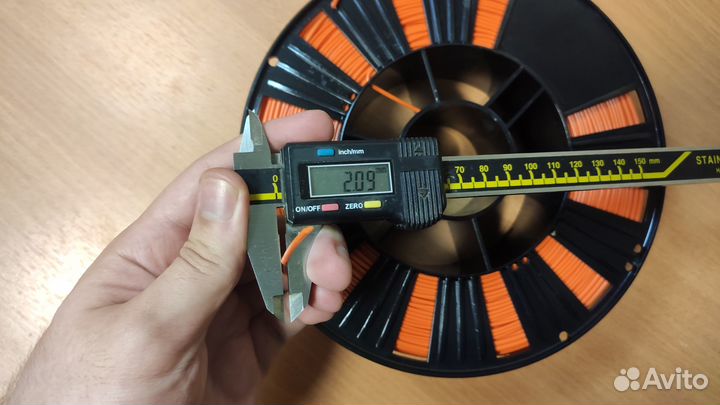 Филамент petg рыжий