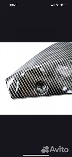 Спойлер заднего бампера BMW F30