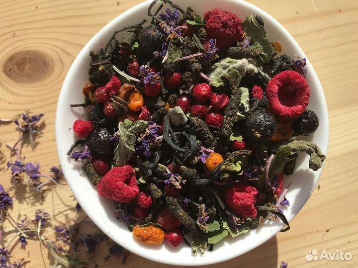 Иван-чай 1 килограмм Ягодный, обилие ягод