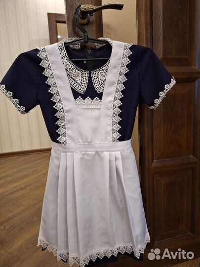 Школьная форма для девочки синяя 134 140