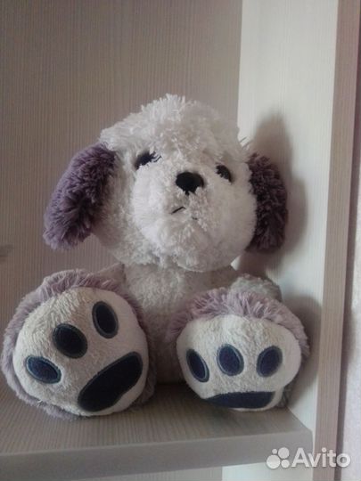 Собака игрушка мягкая