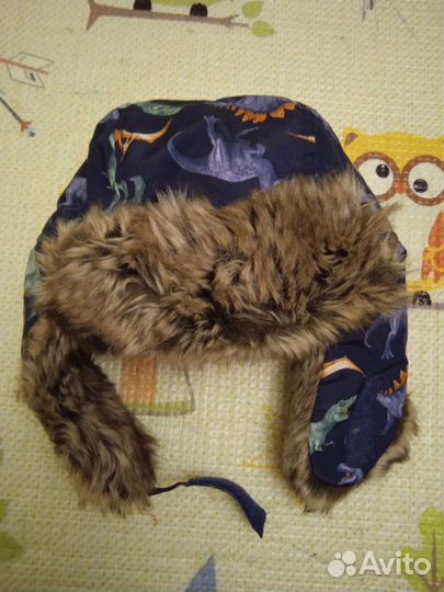 Шапка ушанка детская