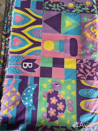 Отрез ткани на постельное бельё, шторы в детскую