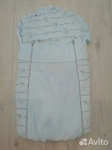 Велюровый конверт и одеяло bebitof